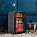 Hanseatic Getränkekühlschrank HBC115ERBH, 83,5 cm hoch, 55 cm breit schwarz