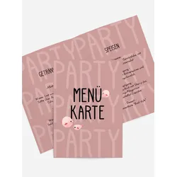 Menükarten für Ihr Fest selbst gestalten mit Spruch und Fotos im Onlinedesigner bei Meine-Kartenmanufaktur.de