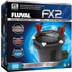 Fluval Canister Filter Fx2 1800L/H 27W For Aquariums < 750L - (126.4520), Aquarium Filter