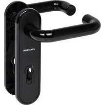 Hörmann Drückergarnitur Kurzschild schwarz,