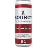 Sourcy Rot Sparkling Wasser mit Kohlensäure (24 x 0,33 Liter Dosen NL) STG