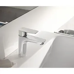 Kludi Pure&style Waschtischarmatur 403820575 chrom, mit Metall-Ablaufgarnitur