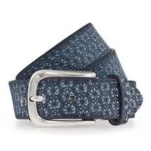 B.belt Damengürtel Leder schwarz 100 cm