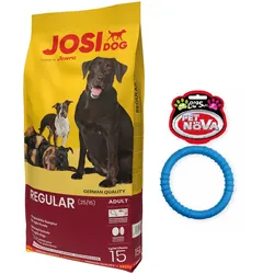 JOSERA JosiDog Regular 15kg + Ring für Hunde GRATIS!