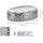 Kela Seifenschale Sterling Keramik Silber
