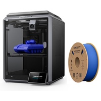 Creality K1 3D Drucker mit Creality 3D 1 Kg 1,75-mm Hochgeschwindigkeits PLA Filament(600mm/s)--Blau