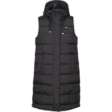 Trespass Leona Padded Gilet Schwarz XL