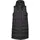 Trespass Leona Padded Gilet Schwarz XL