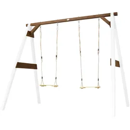 Axi Schaukel 4-in-1 SportsFun Weiß Holz