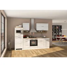 Held Küchenzeile Mailand 270 cm weiß