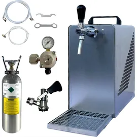 BieTal Bierkühler BieTal® Bierzapfanlage 30 L/h SET Typ S 2 Kg CO2