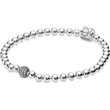 Pandora Armband Beads & Pavé Silber 598342CZ Größe 19 cm