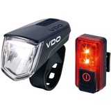 VDO Eco Light M60 & Eco Light Red Plus Beleuchtungsset Schwarz Modell 2024