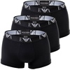 EMPORIO ARMANI Herren Shorts Vorteilspack - Trunks, Pants, Unterwäsche, Stretch Cotton schwarz S