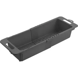 Metaltex Drain-Flex Spülkorb 35 - 52 cm Grau