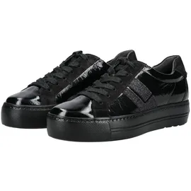 Paul Green Damen Low-Top Sneaker Schwarz 39