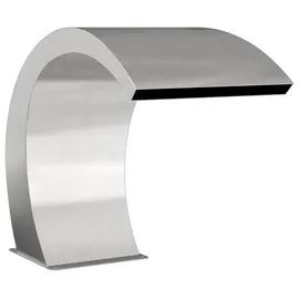 vidaXL Wasserfall Poolbrunnen Silber 61 x 30 x 71 cm