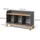 VitaliSpa Kindersitzbank Malia 107,2 x 63,8 cm Holzwerkstoff grau/artisan
