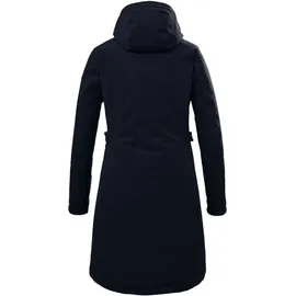 KILLTEC Damen Parka Funktionsparka mit abzippbarer Kapuze KOW 165 WMN PRK wasserdicht, Winddicht, atmungsaktiv 00814-dunkelnavy 38