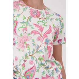 Monari Shirt Blumendruck Mehrfarbig 46