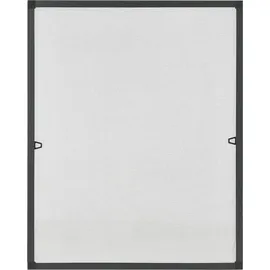 Juskys Fliegenschutzgitter mit Aluminiumrahmen 120 x 140 cm anthrazit