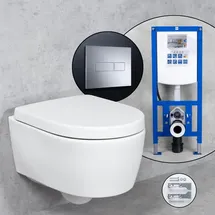 Geberit iCon Wand-WC mit WC-Sitz Weiß