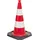 MORAVIA Reflexkegel EU 500 Typ A 50 cm Rot/Weiß