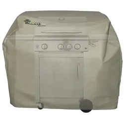 Mr. GARDENER Abdeckhaubefür Grills, beige - transparent