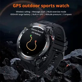 Colmi V75 BT One Size Kunststoffgehäuse Schwarz Sportarmband Schwarz One Size