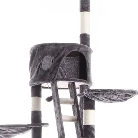 Wiltec Kratzbaum 240-260 cm dunkelgrau