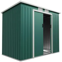 Juskys Geräteschuppen M 2,13 x 1,3 m dunkelgrün