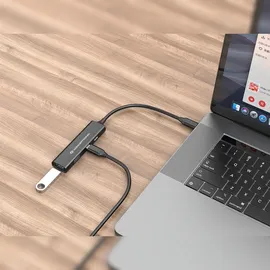 Conceptronic HUBBIES12B 4-Port USB 3.2 Gen 1 Hub