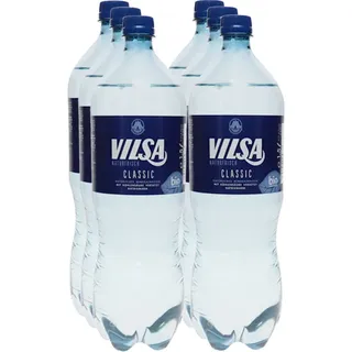 Vilsa 2 x Mineralwasser, 6er Pack (EINWEG) zzgl. Pfand