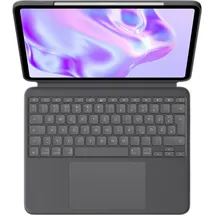 Logitech Combo Touch für iPad Pro 13 (2024) Grau