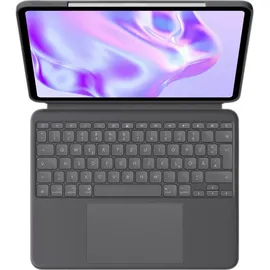 Logitech Combo Touch für iPad Pro 13 (2024) Grau