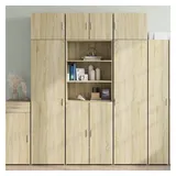 vidaXL Hochschrank Sonoma-Eiche 70x42,5x225 cm Holzwerkstoff