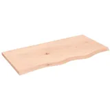 vidaXL Waschtischplatte 80x40x2 cm Massivholz Unbehandelt