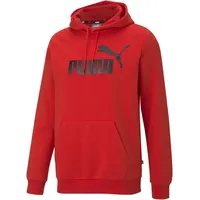 Puma Hoodie PUMA "Essentials Big Logo Herren" Gr. L, rot (high risk rot) Herren Sweatshirts