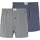 Jan Vanderstorm Boxershorts THURE blau/grau 4XL 2er Pack