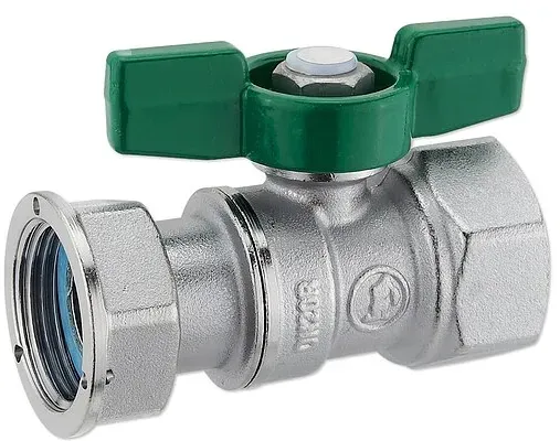 Giacomini Kugelhahn mit 3/4'' IG x 1'' IG (Überwurf) - DVGW