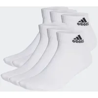 Adidas Cushioned Sportswear Ankle 6er Pack White / Black 49-51