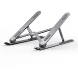 software partner datenmedien-service und -vertriebs gmbh XLayer Laptop Ständer klapp- und faltbar Space Grey