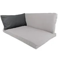 Nordje Comfort Lehnenkissen Grau 73x40 cm