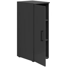 Mehrzweckschrank 30 x 83 x 40 cm graphitfarben / grau