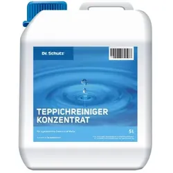 Dr. Schutz® Teppichreiniger Konzentrat, Reiniger für synthetische Fasern und Wolle, 5 l - Kanister