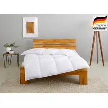 OTTO home Federbettdecke OTTO HOME "RINA, Bettdecke in 135x200 cm & 155x220 cm, Made in Germany", weiß, B:155cm L:220cm, Bezug: 100% Baumwolle. Füllung: 70% Federn, 30% Daunen, Bettdecken, Bettdecken, Sommer, Winter, Decke, Made in Germany