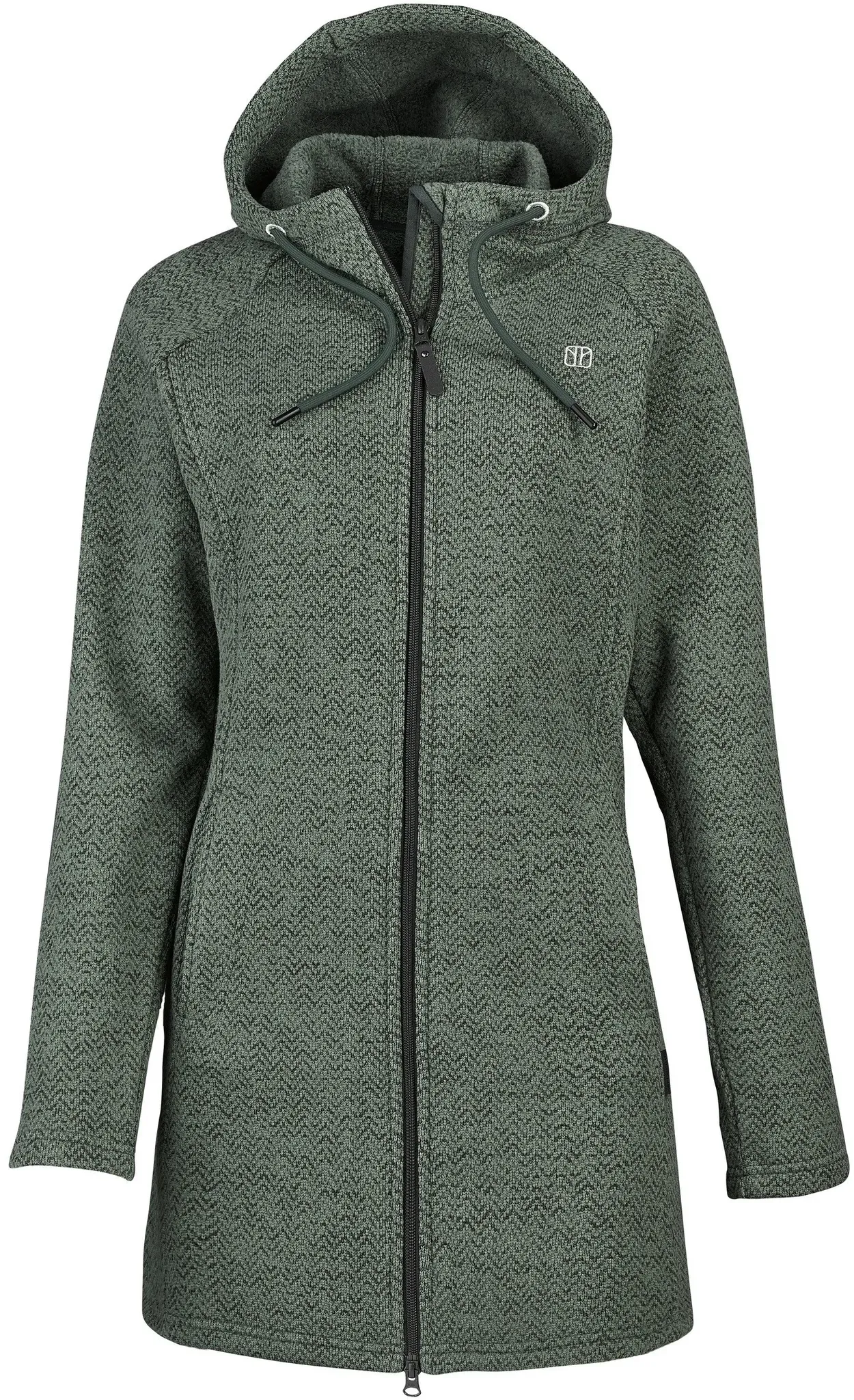 Elkline Fleecemantel Durchgewärmt, soft olive, 44