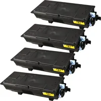 Ampertec 4 Kompatible Toner ersetzt Utax PK-3012 Multipack schwarz