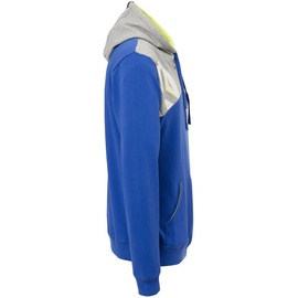 Kempa Core 2.0 Hoodie, royal/Dark grau Melange, XXL