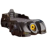 JVmoebel Kinderbett Rennwagen 90 x 200 cm Kunststoff schwarz